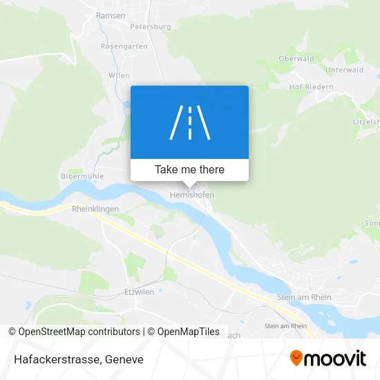Hafackerstrasse map