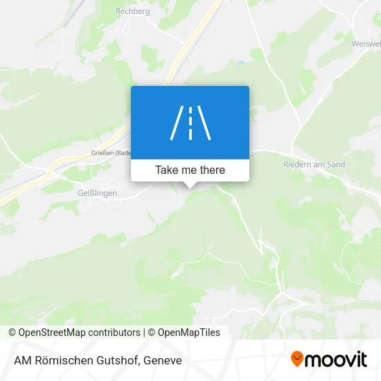 AM Römischen Gutshof map