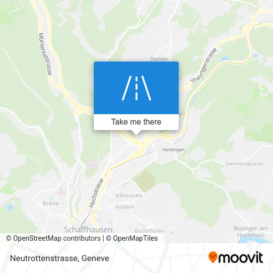 Neutrottenstrasse map
