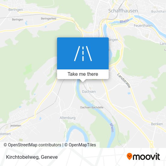 Kirchtobelweg map