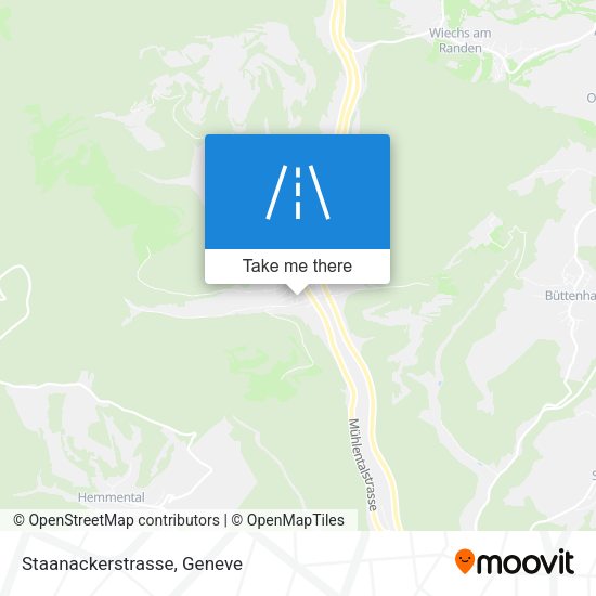 Staanackerstrasse map