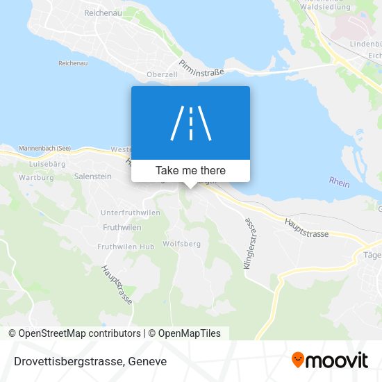 Drovettisbergstrasse map