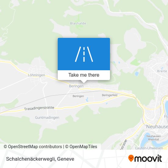 Schalchenäckerwegli map