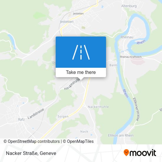 Nacker Straße map