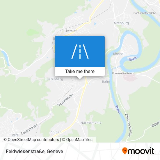 Feldwiesenstraße map