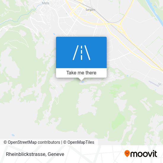Rheinblickstrasse map