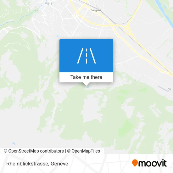 Rheinblickstrasse plan