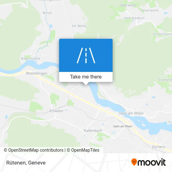 Rütenen map