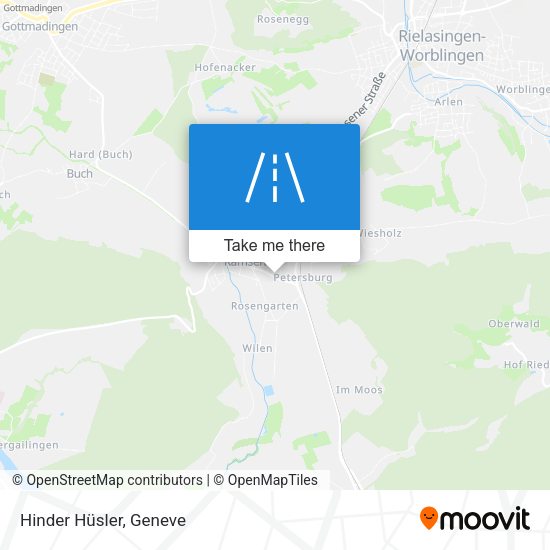 Hinder Hüsler map