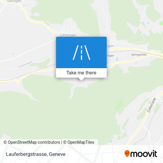 Lauferbergstrasse map