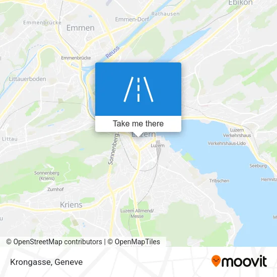 Krongasse map