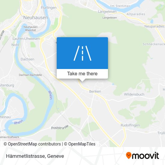 Hämmetlistrasse map
