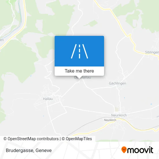 Brudergasse map