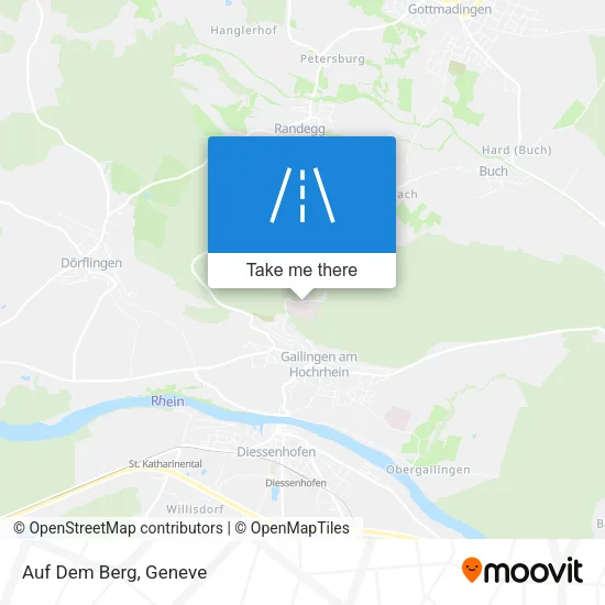 Auf Dem Berg map