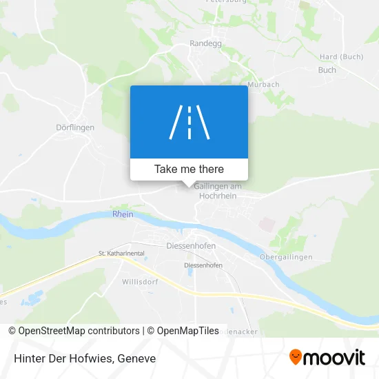 Hinter Der Hofwies map