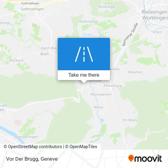 Vor Der Brugg map
