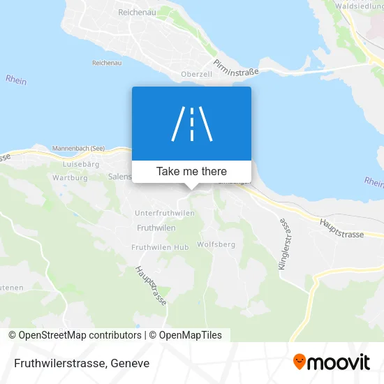 Fruthwilerstrasse map