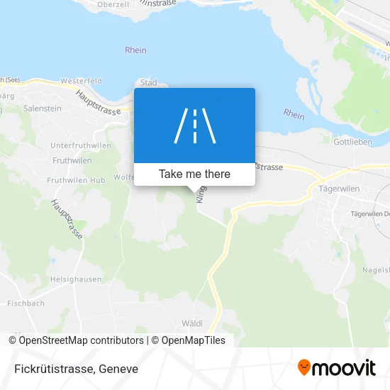 Fickrütistrasse map