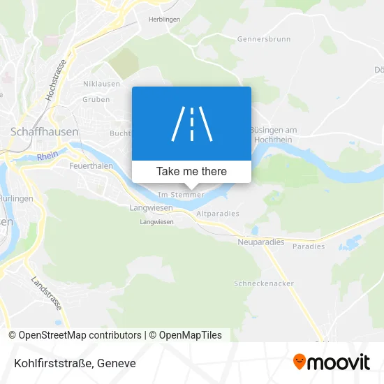 Kohlfirststraße plan