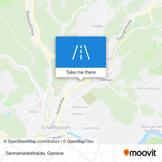 Sennenwieshalde map