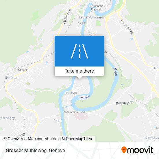 Grosser Mühleweg map