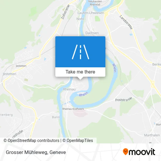 Grosser Mühleweg map