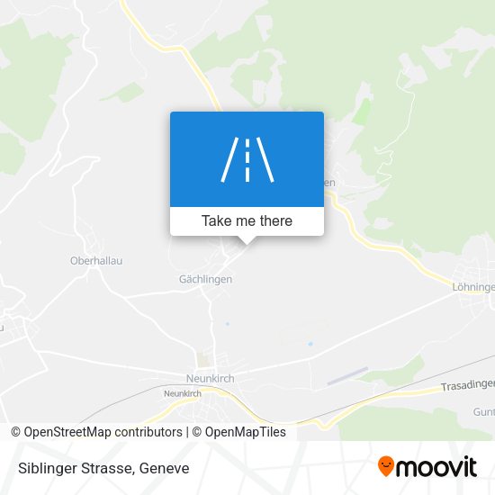 Siblinger Strasse map