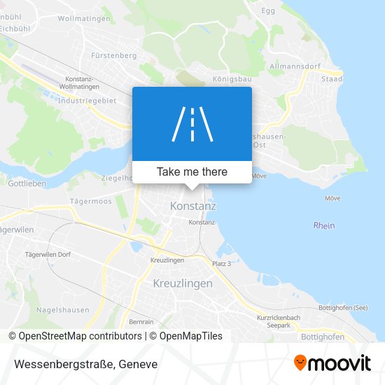 Wessenbergstraße map