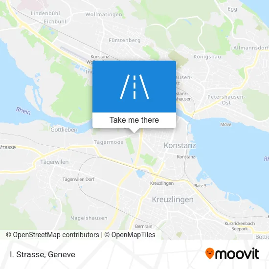 I. Strasse map