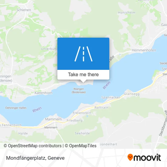 Mondfängerplatz map