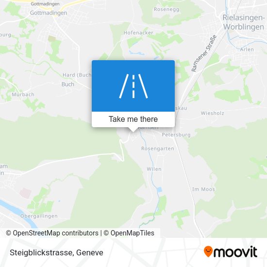 Steigblickstrasse map