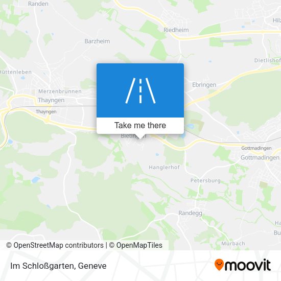 Im Schloßgarten map