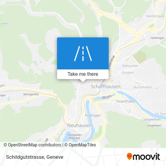 Schildgutstrasse map