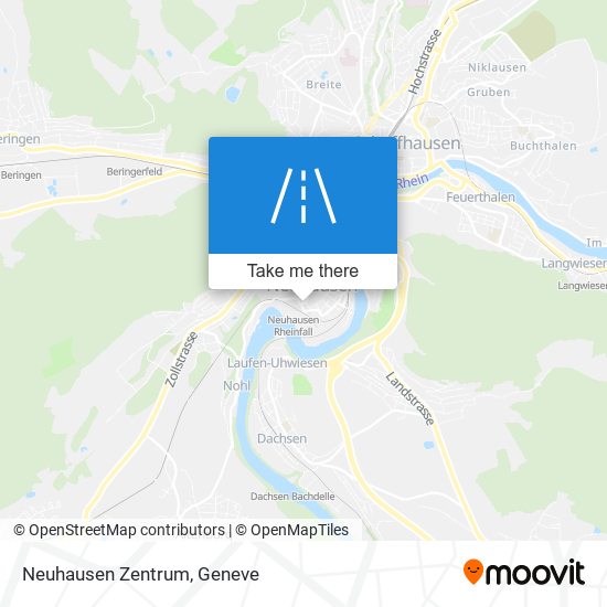 Neuhausen Zentrum plan