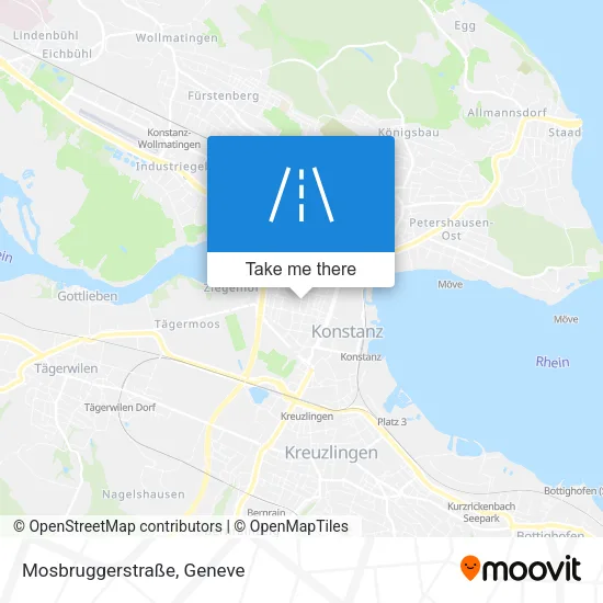 Mosbruggerstraße map