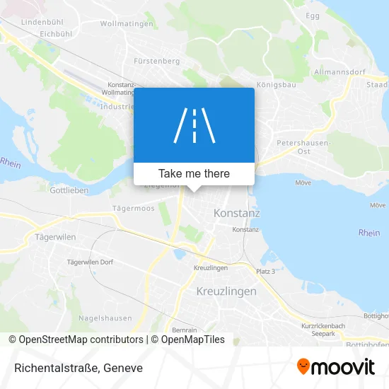 Richentalstraße map