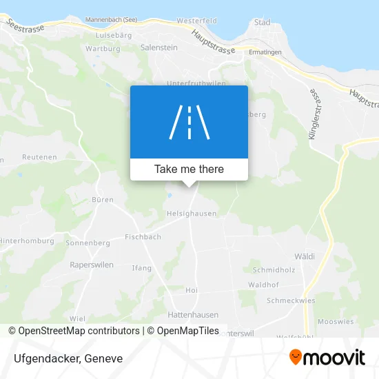 Ufgendacker map