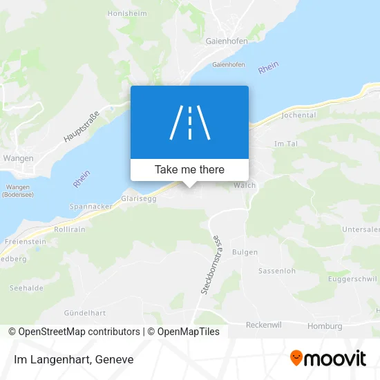 Im Langenhart map