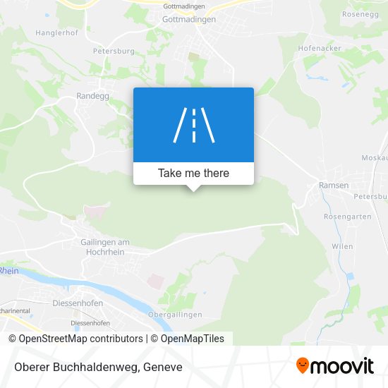 Oberer Buchhaldenweg map