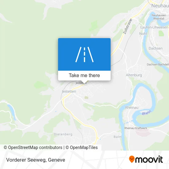 Vorderer Seeweg map