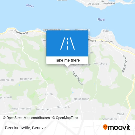 Geertschwiile map