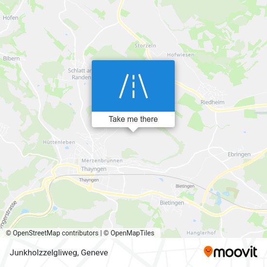 Junkholzzelgliweg map