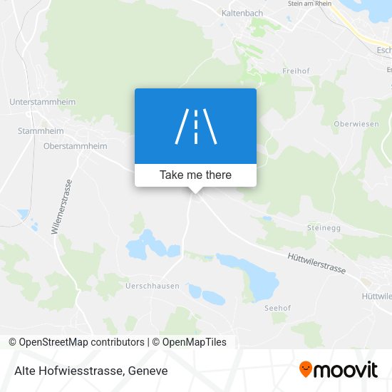 Alte Hofwiesstrasse map