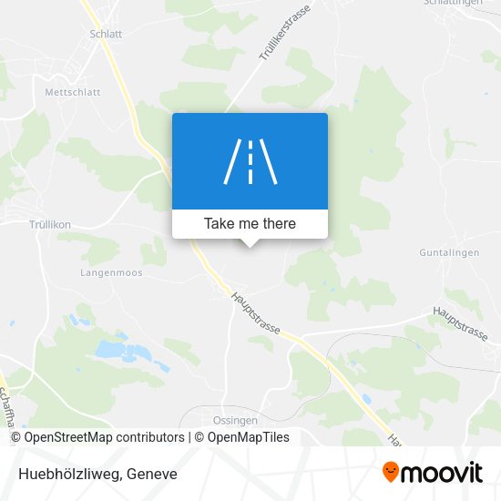 Huebhölzliweg map