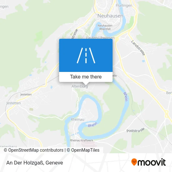 An Der Holzgaß map