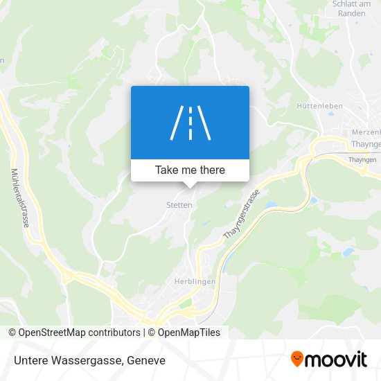 Untere Wassergasse map