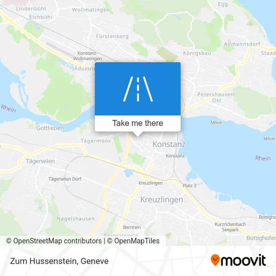 Zum Hussenstein map
