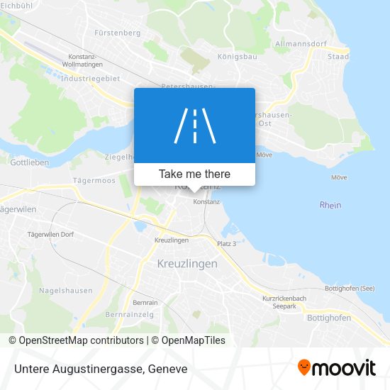 Untere Augustinergasse map