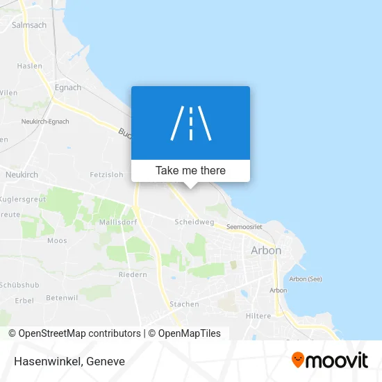 Hasenwinkel map