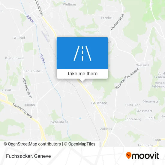 Fuchsacker map
